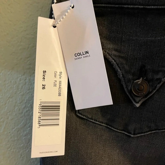 HUDSON Jeans Collin Skinny Ankle Jeans, Size 26 - Picture 11 of 14